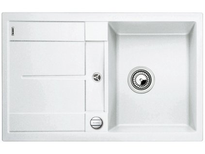 Granitový dřez Blanco METRA 45 S bílá excentr