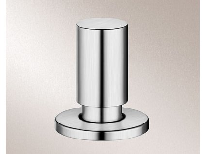 Ovládací knoflík táhla kulaté nerez masiv hedvábný lesk