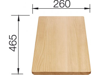 Krájecí deska dřevěná pro FAVOS 465 x 260
