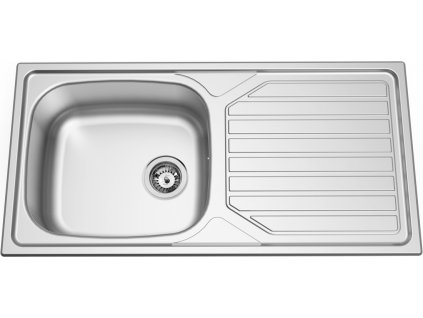 Nerezový dřez Sinks OKIO 1000 XXL V matný  + Sinks čistící pasta