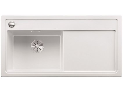 Granitový dřez Blanco ZENAR XL 6 S bílá dřez vlevo