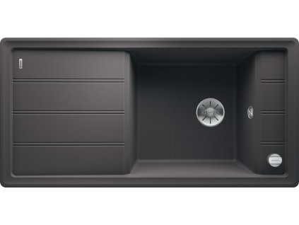 Granitový dřez Blanco FARON XL 6 S šedá skála s excentrem