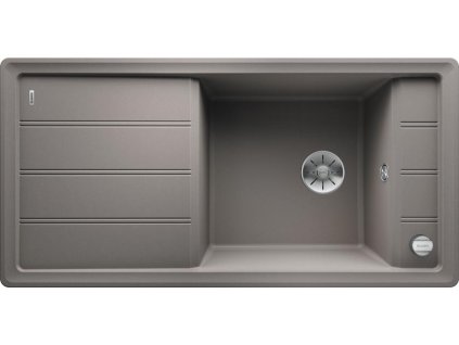 Granitový dřez Blanco FARON XL 6 S aluminium s excentrem