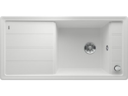 Granitový dřez Blanco FARON XL 6 S bílá s excentrem