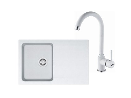 Kuchyňský set Franke T30 (dřez OID 611-78 + baterie FP 9400) Bílá + Vůně do bytu Areon 85ml