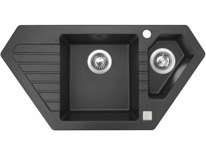 Granitový dřez Sinks BRAVO 850.1 Granblack + Vůně do bytu Areon 85ml