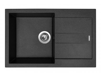 Granitový dřez Sinks AMANDA 780 Granblack  + Sinks čistící pasta