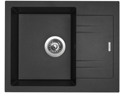 Granitový dřez Sinks LINEA 600 N metalblack