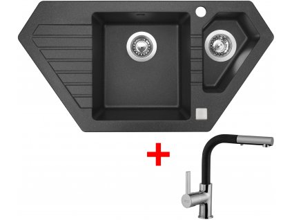 Akční set Sinks BRAVO 850.1 Granblack + baterie ENIGMA S GR  + Sinks čistící pasta