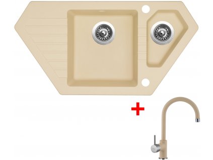 Akční set Sinks BRAVO 850.1 Sahara + baterie VITALIA GR  + Sinks čistící pasta