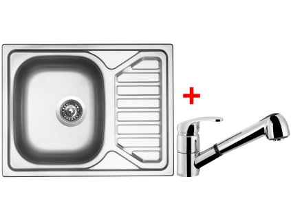 Akční set Sinks OKIO 650 V matný + baterie LEGENDA S
