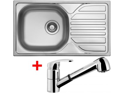 Akční set Sinks COMPACT 760 V matný + baterie LEGENDA S
