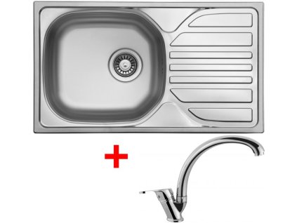 Akční set Sinks COMPACT 760 V matný + baterie EVERA
