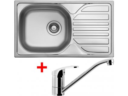 Akční set Sinks COMPACT 760 V matný + baterie PRONTO