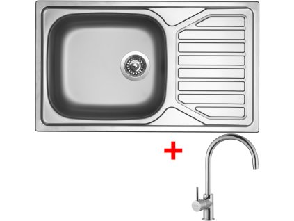 Akční set Sinks OKIO 860 XXL V matný + baterie VITALIA  + Sinks čistící pasta