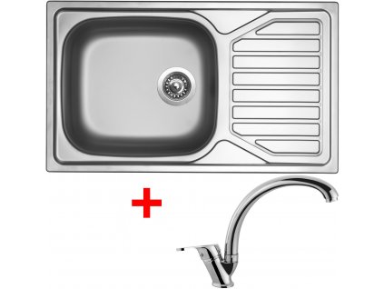 Akční set Sinks OKIO 860 XXL V matný + baterie EVERA  + Sinks čistící pasta