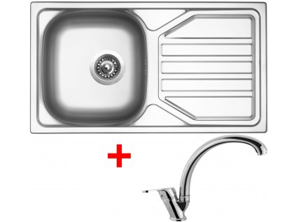 Akční set Sinks OKIO 780 V matný + baterie EVERA  + Sinks čistící pasta