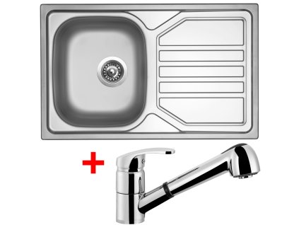 Akční set Sinks OKIO 800 V matný + baterie LEGENDA S