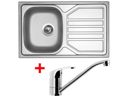 Akční set Sinks OKIO 800 V matný + baterie PRONTO