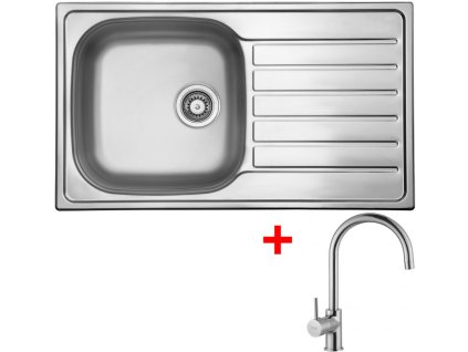 Akční set Sinks HYPNOS 860 V matný + baterie VITALIA