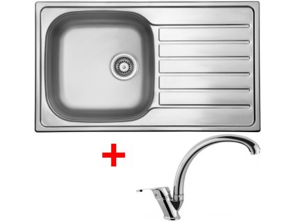 Akční set Sinks HYPNOS 860 V matný + baterie EVERA