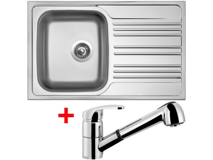 Akční set Sinks STAR 780 V matný + baterie LEGENDA S