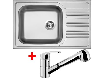 Akční set Sinks STAR 780 XXL V matný + baterie LEGENDA S