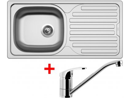 Akční set Sinks CLASSIC 860 V matný + baterie PRONTO