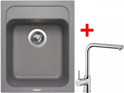 Akční set Sinks CLASSIC 400 Titanium + baterie ELKA Chrom  + Sinks čistící pasta