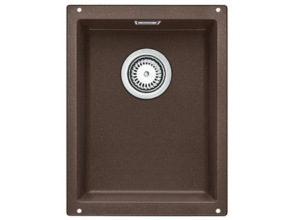 Granitový dřez Blanco SUBLINE 320-U kávová s táhlem