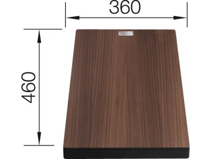 Krájecí deska 230285 ořech 36 x 46 cm