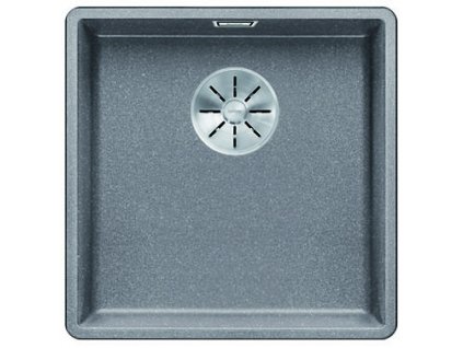 Granitový dřez Blanco SUBLINE 400 F aluminium bez táhla