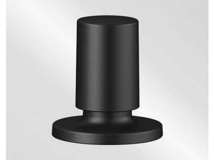 Ovládací knoflík táhla kulaté nerez černá matt