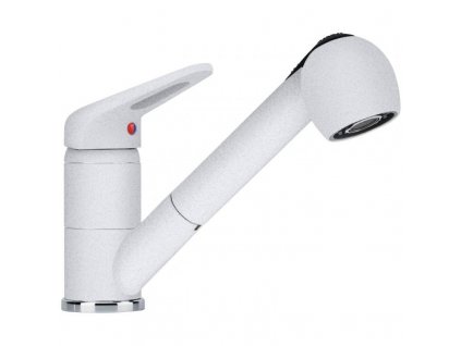Kuchyňská baterie Franke FC 9547.094 bílá led  + Čistící pasta Franke Twister 125ml