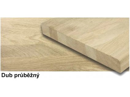 Spárovka dub A/B 2100/1100/20 průběžná