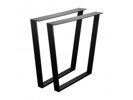 stolova podnoz konvexni 710x780 cerna ral9005