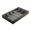 StrongMax příborník 500 x 276 mm 3+3 misek černá