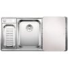 Blanco AXIS III 6 S-IF InFino nerez hedvábný lesk dřez vlevo s excentrem přísluš. ano