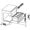 Odpadkový koš Blanco FLEXON II 90/4 3x19 L 1x16 L