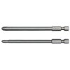 Sada bitů 1/4" 2 ks profil Y L=100 mm #2, #4