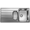 Nerezový dřez Blanco LEMIS 6 S-IF nerez kartáčovaný