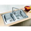 Nerezový dřez Blanco DINAS 8 nerez kartáčovaný