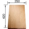Krájecí deska DALAGO buk 42 x 25 cm