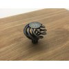 rustikalni knopka verella tmava ocel detail 2