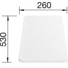 Krájecí deska plast MEDIAN 260x530