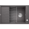 Granitový dřez Blanco ELON XL 6 S F šedá skála a mřížkou