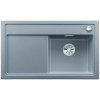 Granitový dřez Blanco ZENAR 45 S aluminium s excentrem dřez vpravo