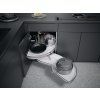 LeMans style chrome ice white kitchen 0004
