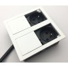 versalogic versahit dual elektricka zasuvka 2x230v bílá ral9003 detail 2