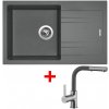 Akční set Sinks dřez LINEA 780 N + baterie ENIGMA S Titanium + Vůně do bytu Areon 85ml
